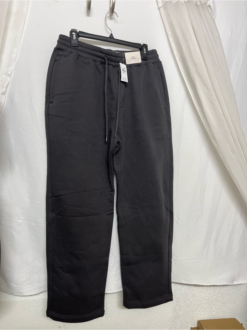 Hollister Men's Black Drawstring Joggers